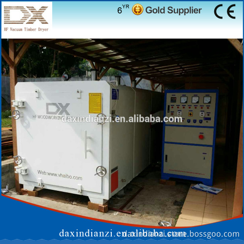 fresh wood drying kiln, HF vacuum timber dryer with fast drying speed